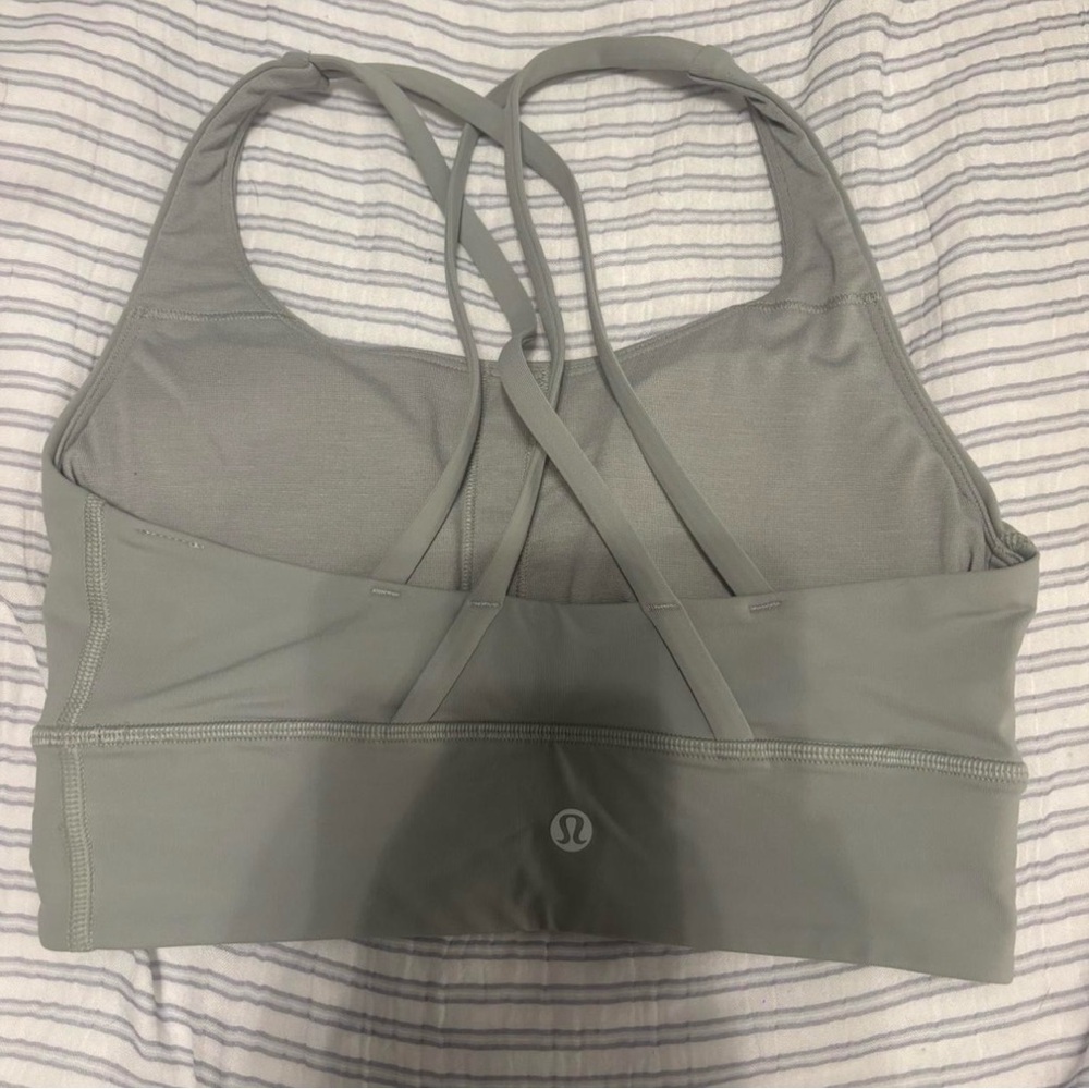 lululemon athletica light green Sports Bra